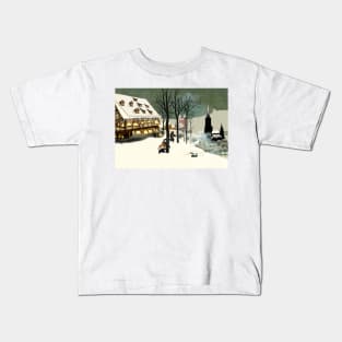 Bruegel's Schiefes Haus in Ulm mit Münsterblick Kids T-Shirt